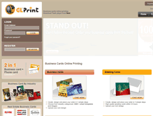 Tablet Screenshot of glprint.com